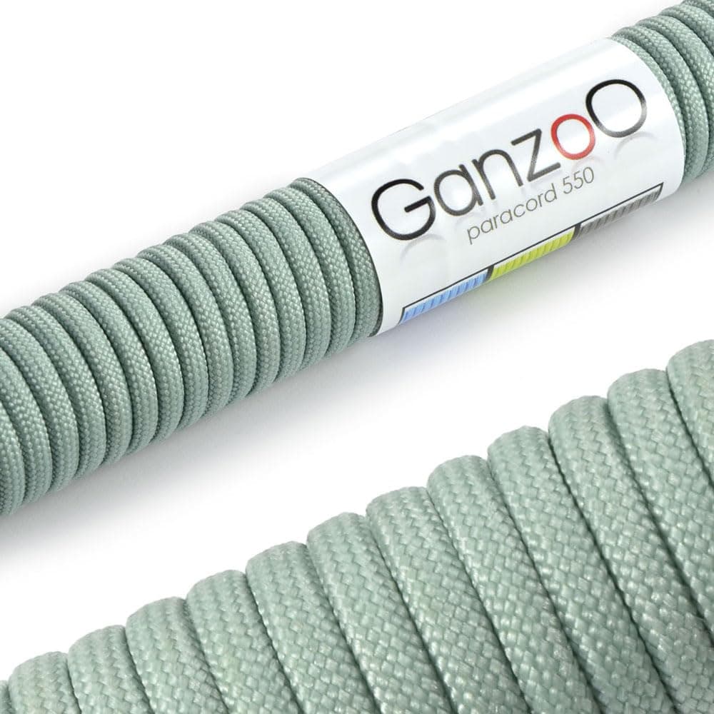 Ganzoo Paracord 550, Cuerda de 4 mm, 30 Metros, Poliéster, Tipo 3-7 Hilos Interiores, Correa de Perro Collar Pulsera, Camping Supervivencia y Cuerda Multiusos, Verde Oscuro — view 26