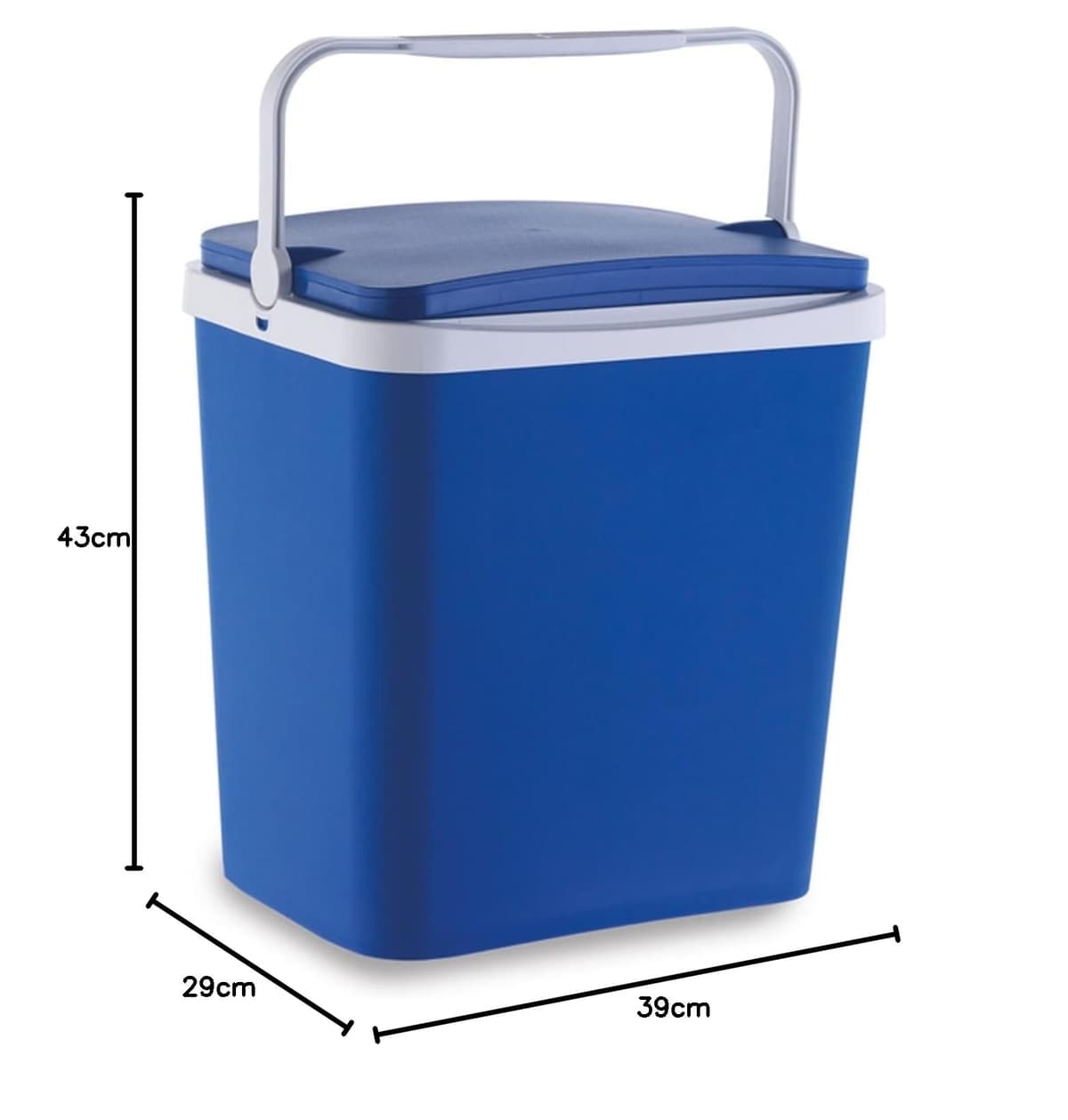 Campos Mini Nevera Portatil de 29 L | Fabricada en España, Polipropileno, azul, 29L — view 7