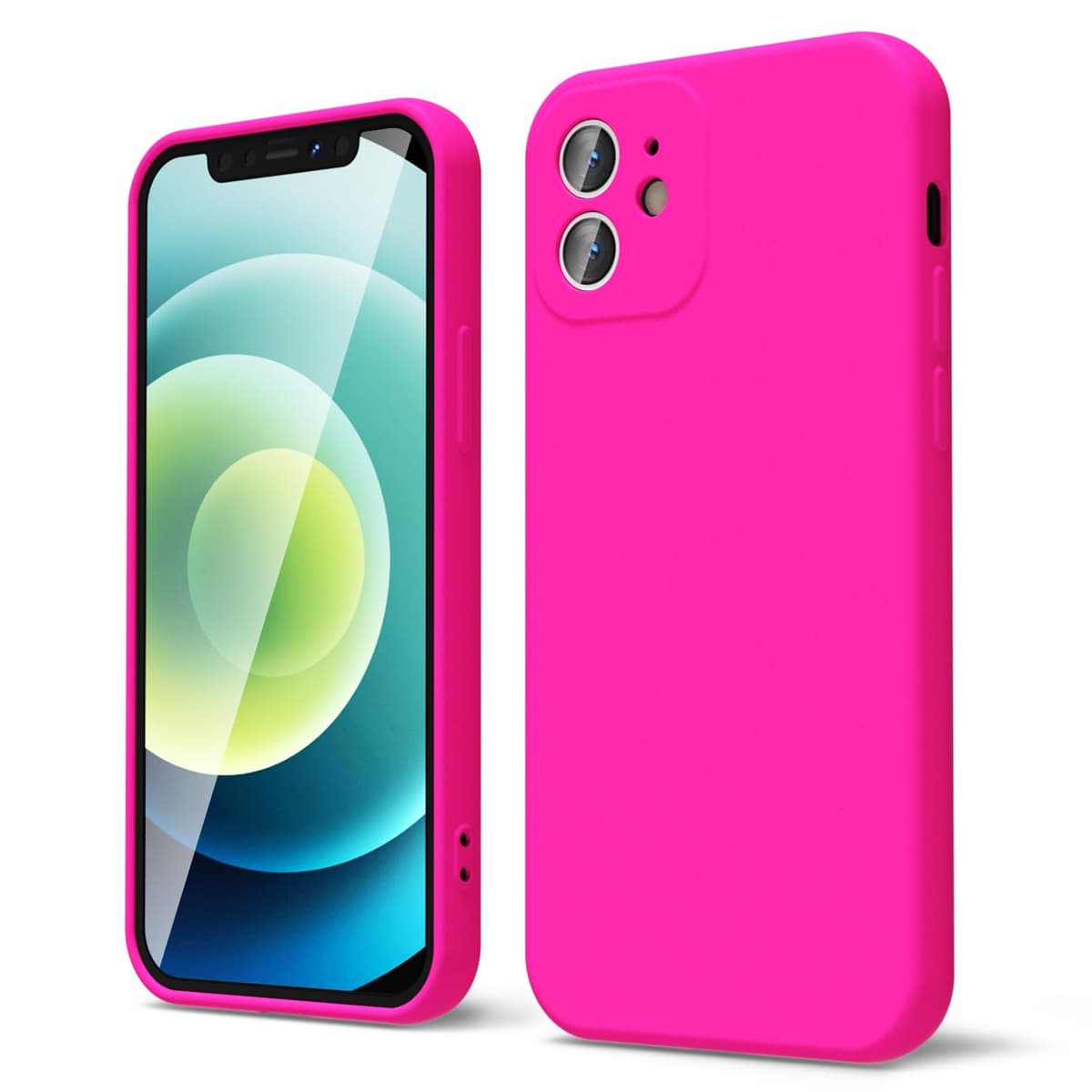 oakxco for iPhone 17 Pro Max Phone Case Liquid Silicone, Cute Thin Slim Grip Soft Rubber Gel for Women Men, Smooth Matte TPU Plain Solid Color Girly Simple Case with Camera Cover, Light Pink — view 1711