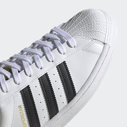 adidas Originals mens Superstar Sneaker, White/Core Black/White, 10.5 US — view 11