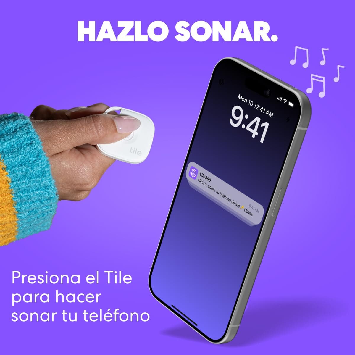 Tile by Life360 Mate - Localizador Bluetooth, localizador de Llaves y localizador de Objetos para Llaves, Bolsos y Mucho más.Compatible con iOS y Android. Paquete de 1 (Green Surf) — view 4