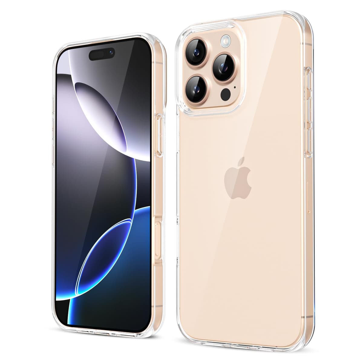 oakxco for iPhone 17 Pro Max Phone Case Liquid Silicone, Cute Thin Slim Grip Soft Rubber Gel for Women Men, Smooth Matte TPU Plain Solid Color Girly Simple Case with Camera Cover, Light Pink — view 1478