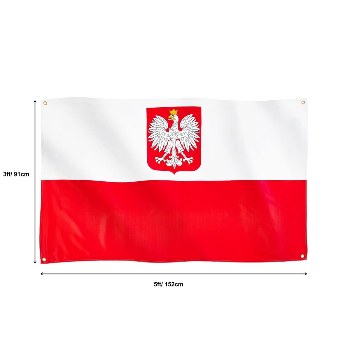 Runesol Lest We Forget, Premium Remembrance Poppy Day Flag - 3ft x 5ft, 4 Grommets, Indoors/Outdoors — view 708