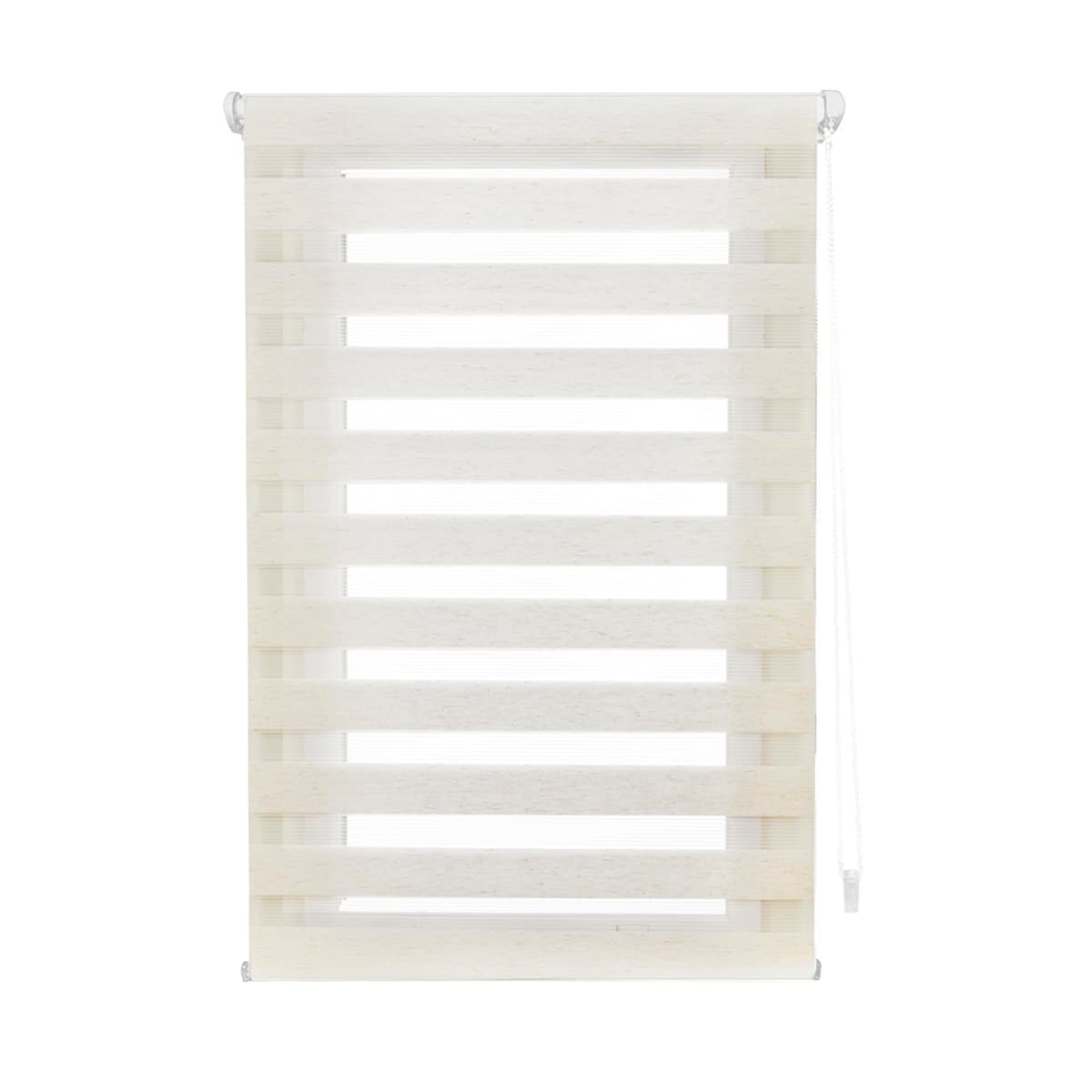 Blindecor Indus SIN HERRAMIENTAS | Estor Enrollable Sin Taladrar de Doble Capa | Color Blanco 40 x 130 cm (ancho x largo) | Tamaño de la Tela 37 x 125 cm — view 36