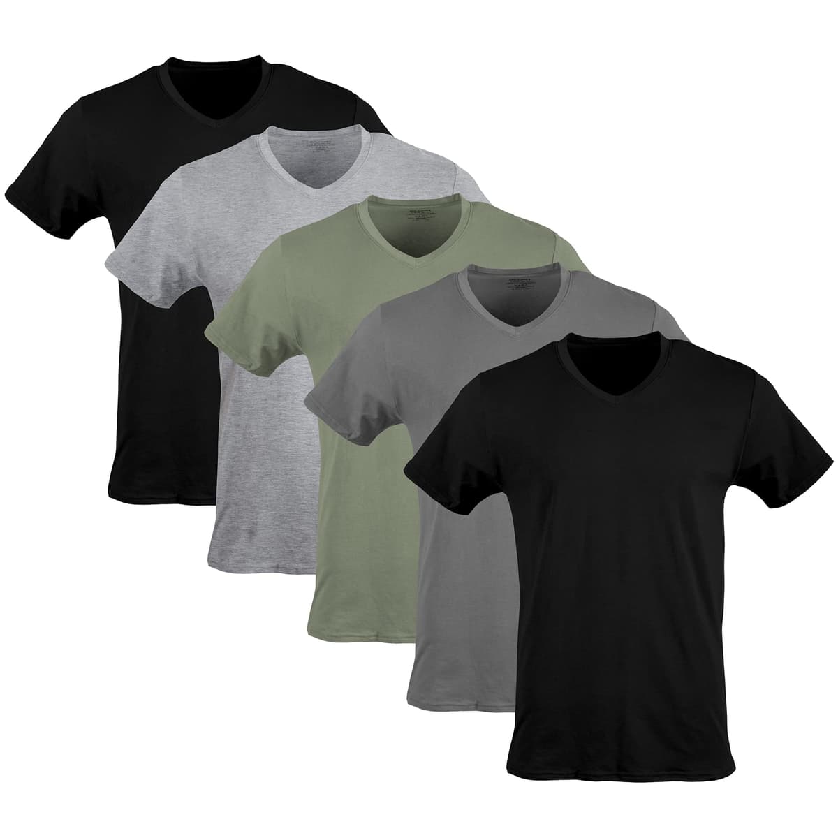 Gildan Men's V-Neck T-Shirts, Multipack, Style G1103 — view 13