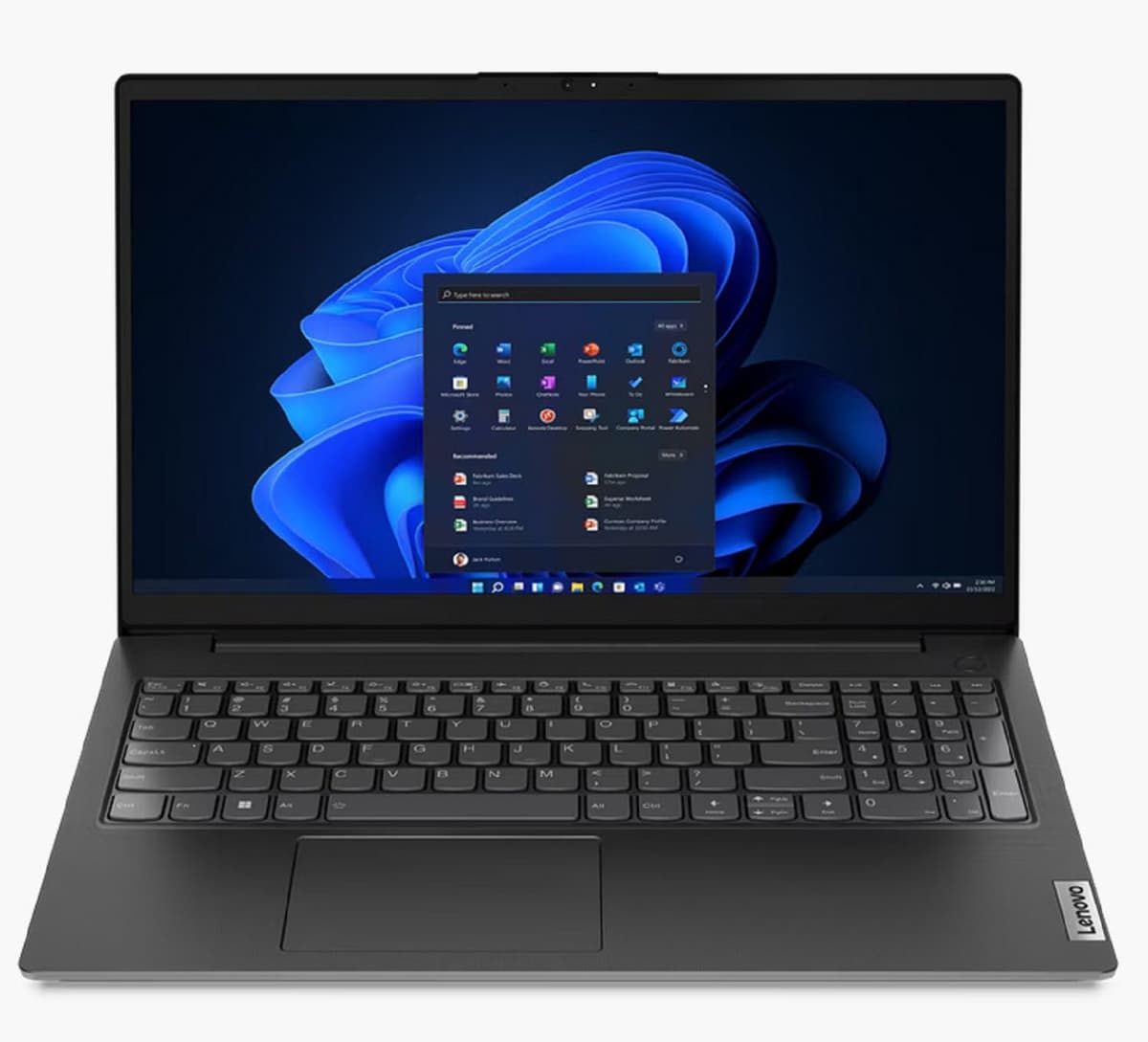 Lenovo V15 G2 IJL - Ordenador Portátil 15.6" FHD, (Intel CELERON N4500, , 8GB RAM, 256SSD, Integrated Intel UHD Graphics 600, FDOS), Black -Teclado QWERTY Español — view 24