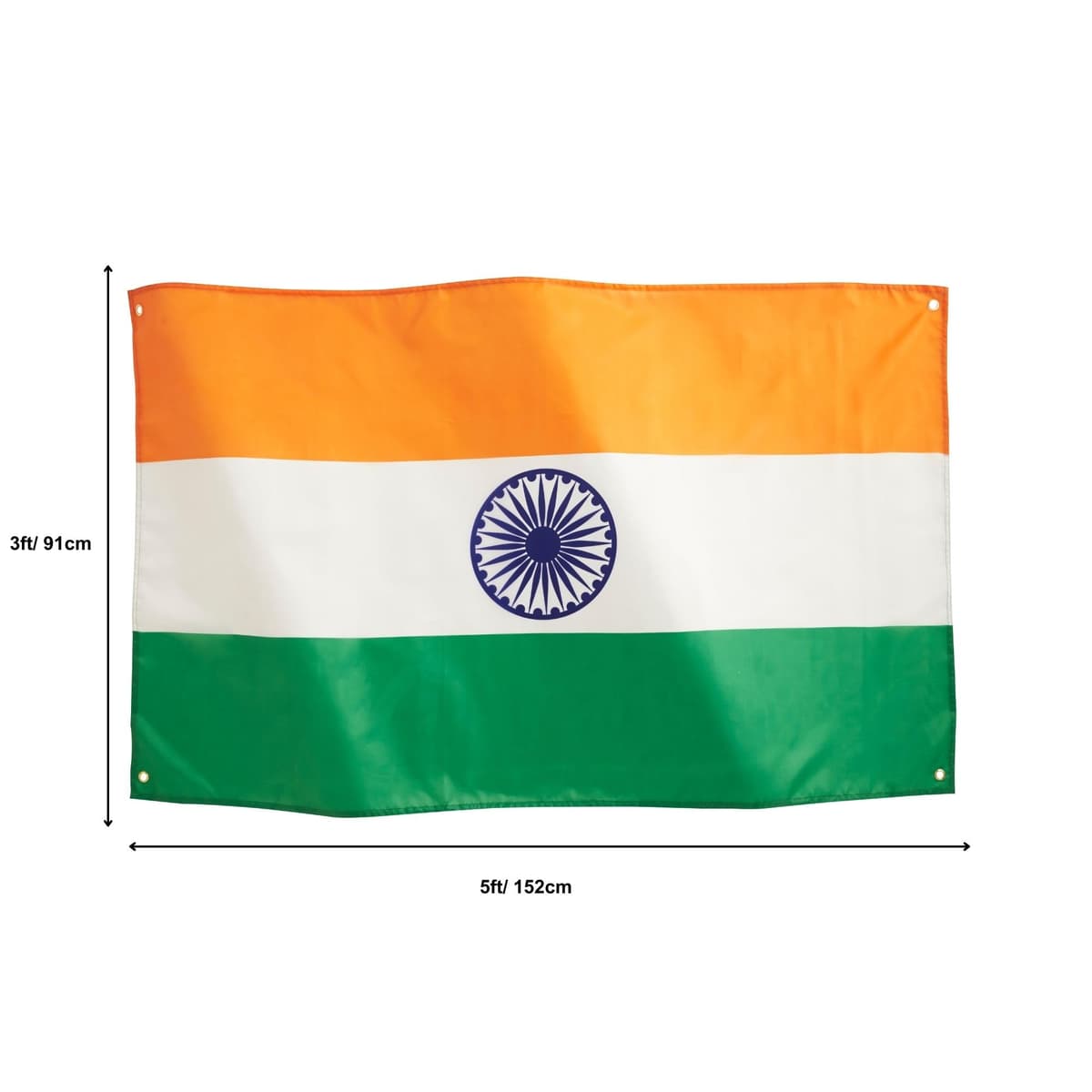 Runesol Cornwall Flag - 91x152cm, 3ft x 5ft, Cornish Flag, 4 Grommets, Eyelet in Every Corner, Premium Quality, Inside & Outside Use, Vivid Colours — view 679