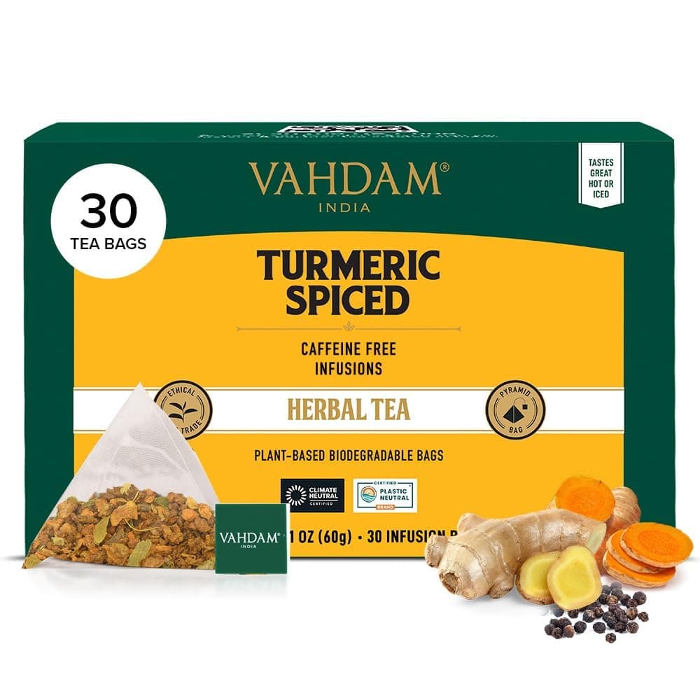 VAHDAM, Himalayan Té Verde (100 Piramidales Bolsitas De Té) 100% Pura Y Natural | Envasado Fresco En La India | Caliente, Frío O Como Kombucha — view 11