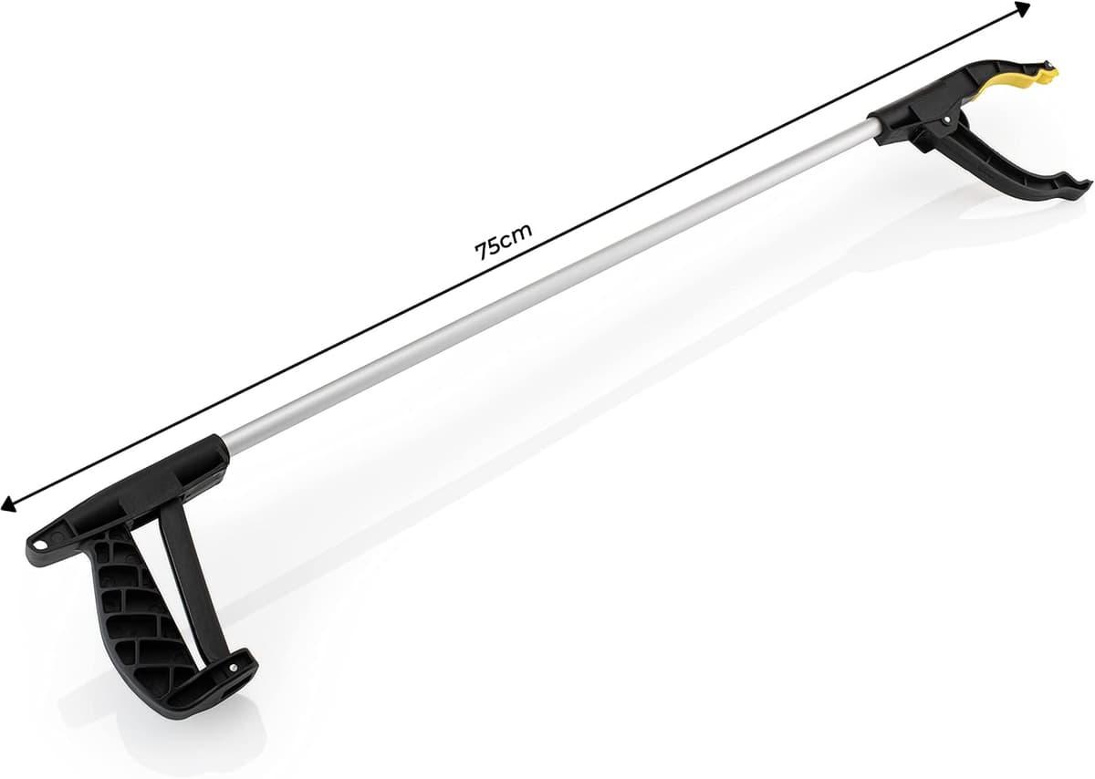 Straame Garden | Litter Picker Grab & Grip Reaching Litter Rubbish Pick Up Tool | Leaf Grabber Stick | Multiuse Grabber Light Items (Standard Pick Up Tool)