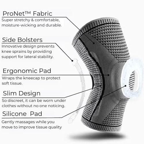 griqos Limitless Knee Pro knee braces for knee pain — view 2