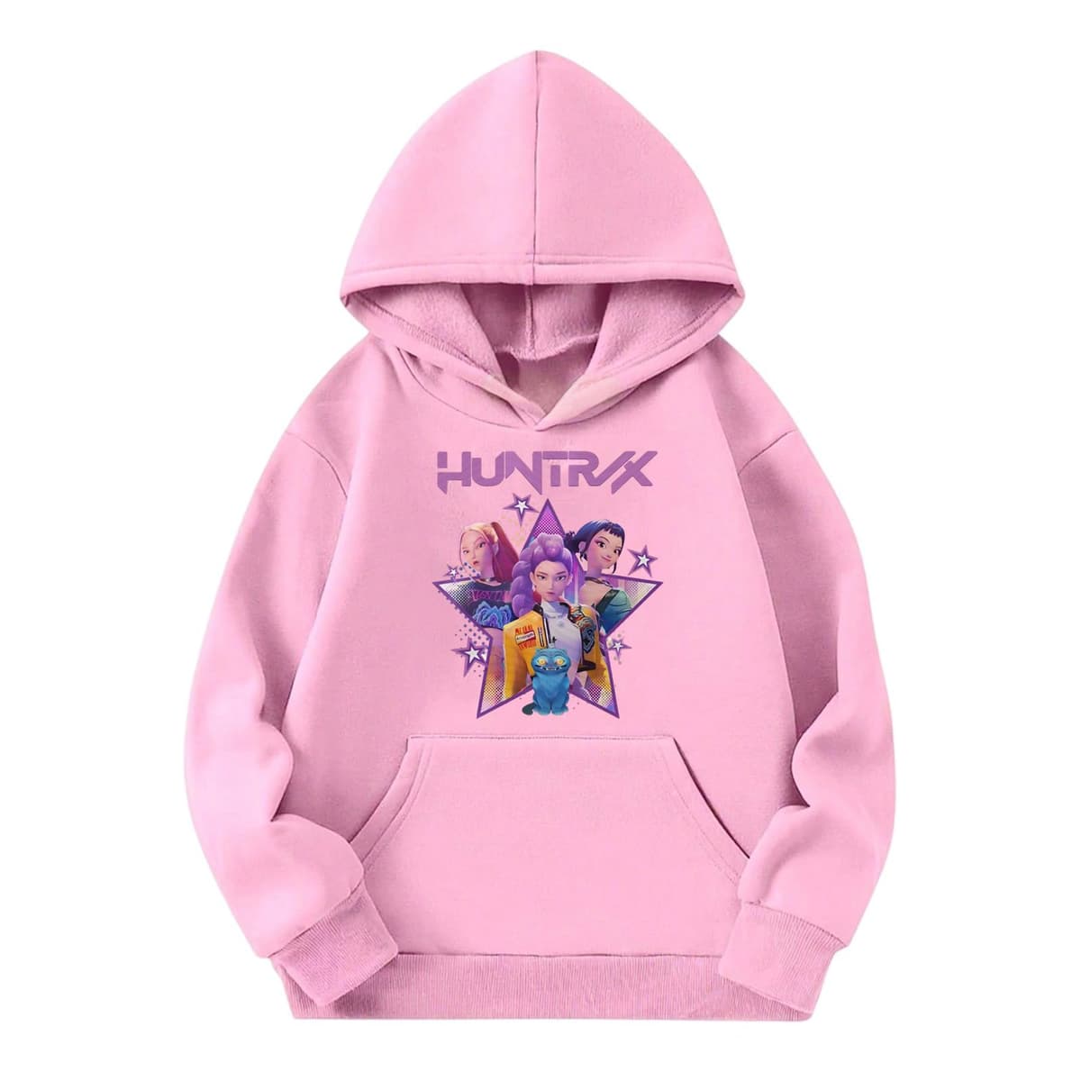 Genérico Sudadera KPOP Niña,2026 Carnaval Sudadera con Capucha Moda Anime con Estampada de música Manga Larga Sudaderas Cómodo Y2K para Niña de 2 a 14 Años — view 4