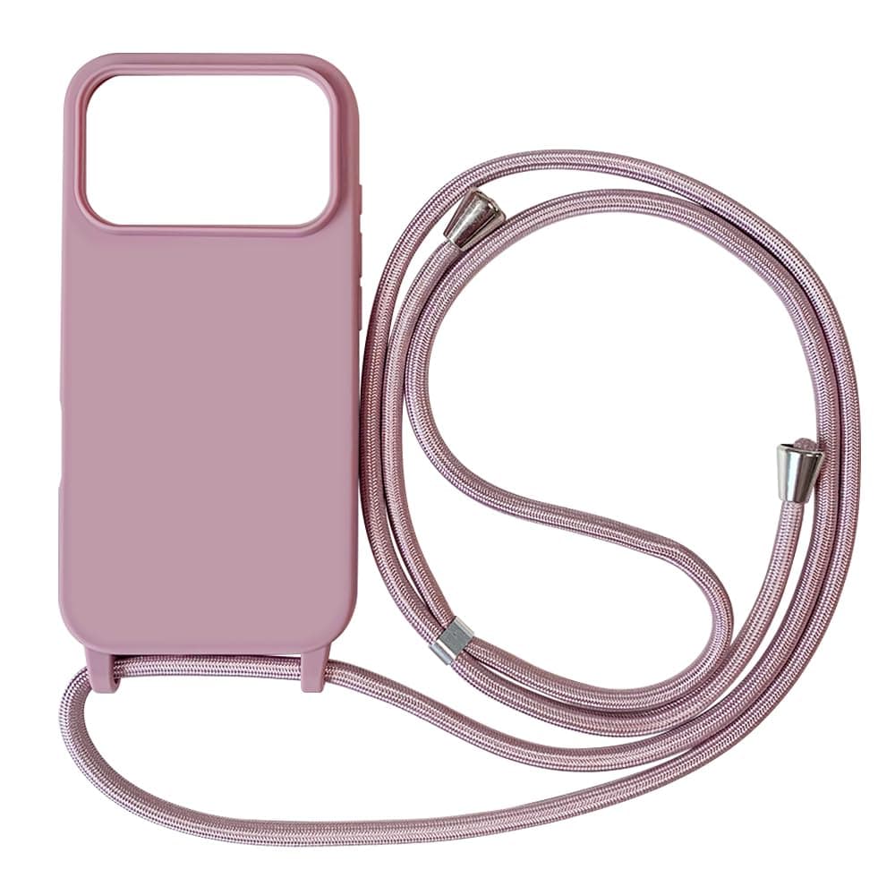 Funda Compatible con iPhone 17 Pro MAX(6.9"),Ajustable Collar Correa de Cuello Cordón Cuerda Carcasa TPU Bumper Silicona Skin Caso para iPhone 17 Pro MAX(6.9")-Verde — view 66