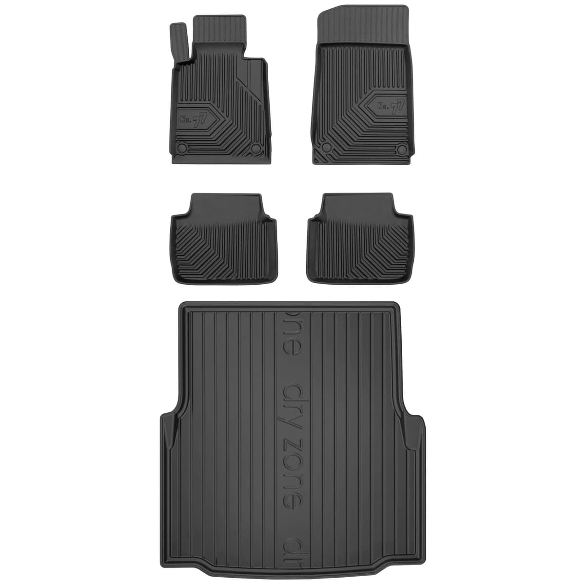 MOTOS Rubber Mats for BMW 3 Series E90 2004-2012 Improve the Comfort of Your Travels with the Non-Slip Carpet Car No.77- Multi-Season Car Mats — view 240
