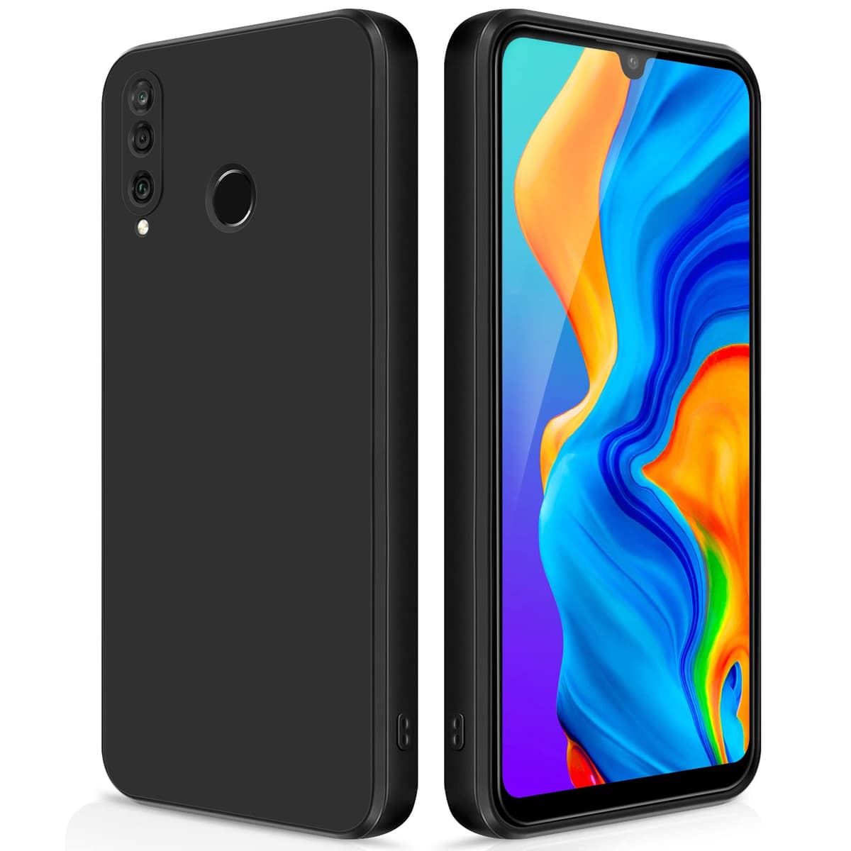 GiiYoon Funda para Huawei P30 Lite,Case de Silicona Suave de TPU Funda Protector de Goma Fexible Prueba Liviano y a Delgado de Golpes Antirrayas para Teléfono Huawei P30 Lite
