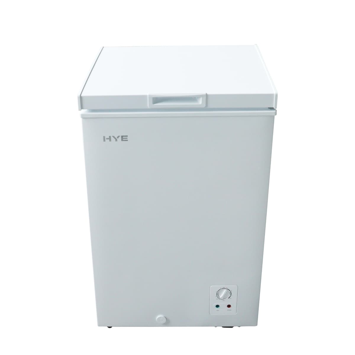 HYE Chest Freezer - 96L Freezer, Quiet 42 dB Operation, Mechanical Temperature Control, Freestanding Design, White, Suitable For Garages & Outbuildings - RF01CF96W24 — view 2