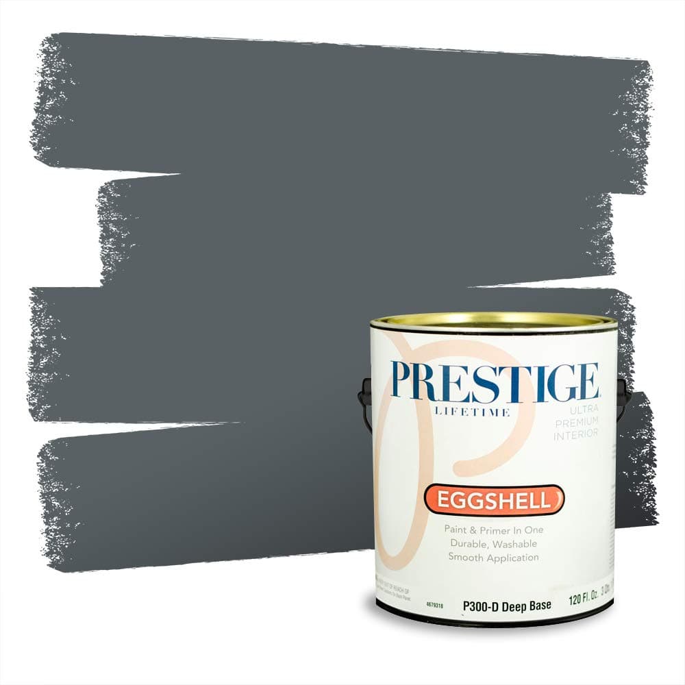 PRESTIGE Paints Interior Paint and Primer In One, 1-Gallon, Semi-Gloss, Comparable Match of Valspar* Dewdrop* — view 1057