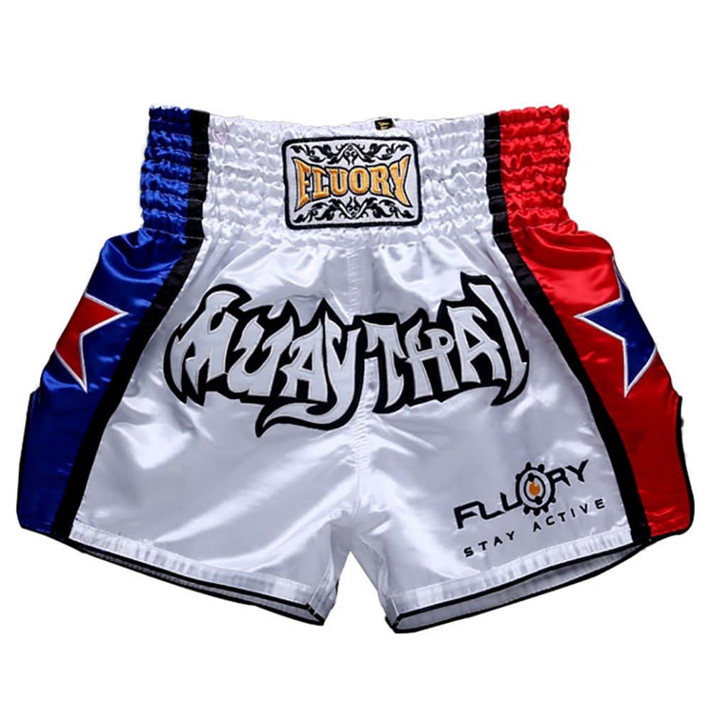 FLUORY Muay Thai Shorts, MMA Fight Shorts Ropa de Entrenamiento Jaula Lucha Grappling Artes Marciales Kickboxing Shorts Ropa — view 43