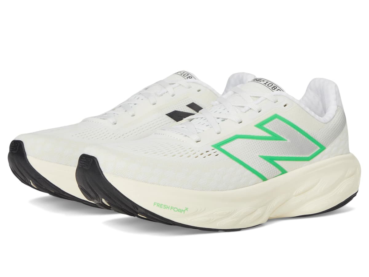 New Balance Fresh Foam X 1080 V14 - Tenis de Correr para Hombre, Clementina/Angora/Cemento Negro — view 43