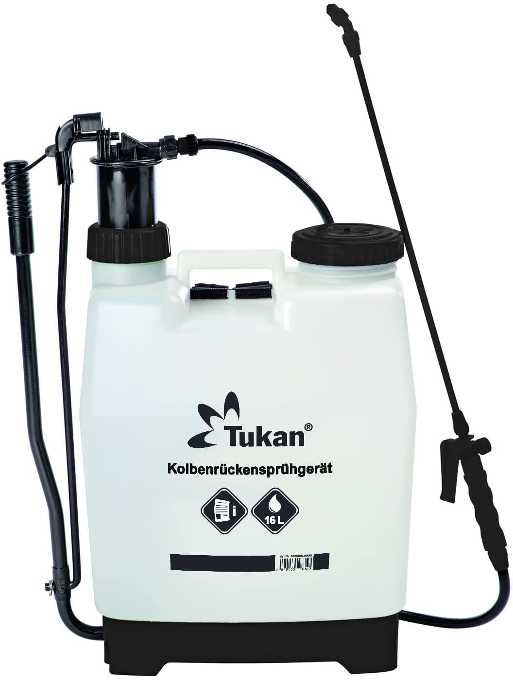 Tukan Pulverizador a presión 5 litros | Pulverizador de jardín para protección de Plantas | Capacidad de 5 L | Botella de Spray para Plantas | Pulverización eficiente para hogar y jardín — view 4