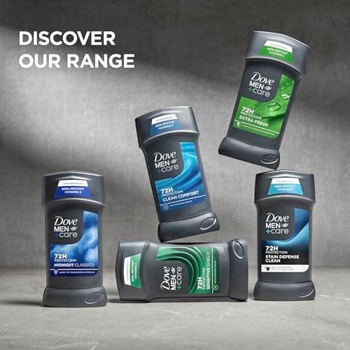 Dove Men+Care Extra Fresh Men's Antiperspirant Deodorant Stick Extra Fresh Twin pack With 72-hour sweat & odor protection with 1/4 Moisturizing Cream & Long-lasting Citrus Scent 2.7 oz — view 5