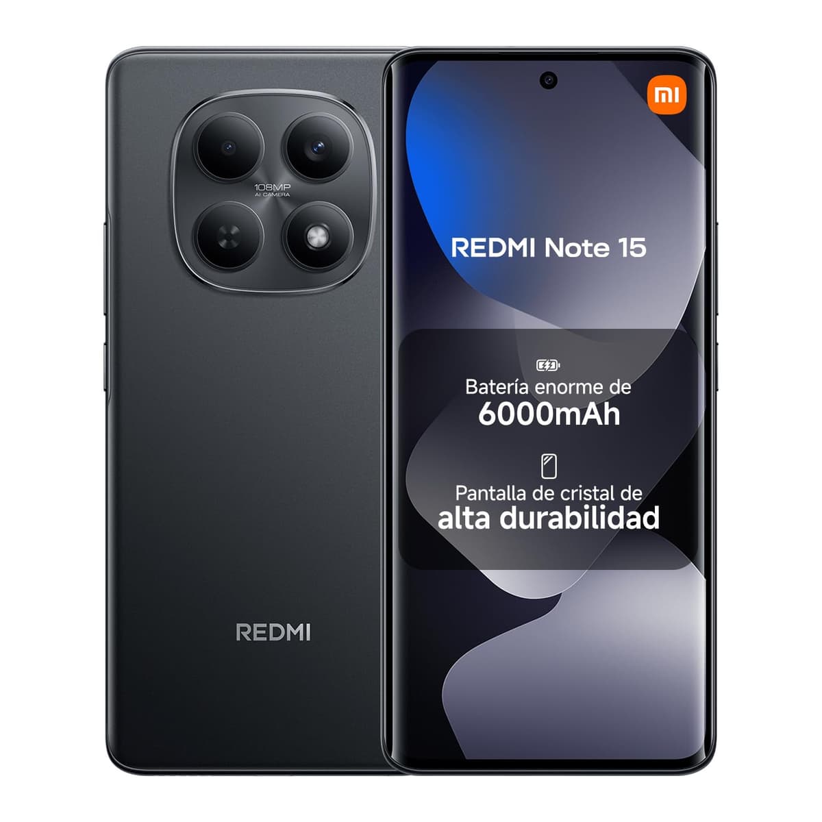 XIAOMI REDMI Note 15 - Smartphone de 8+256GB, Pantalla AMOLED FHD+ de 6,77", MediaTek Helio G100-Ultra, cámara de 108MP, batería de 6000 mAh, Cargador no Incluido, Azul Glaciar (Versión ES) — view 25