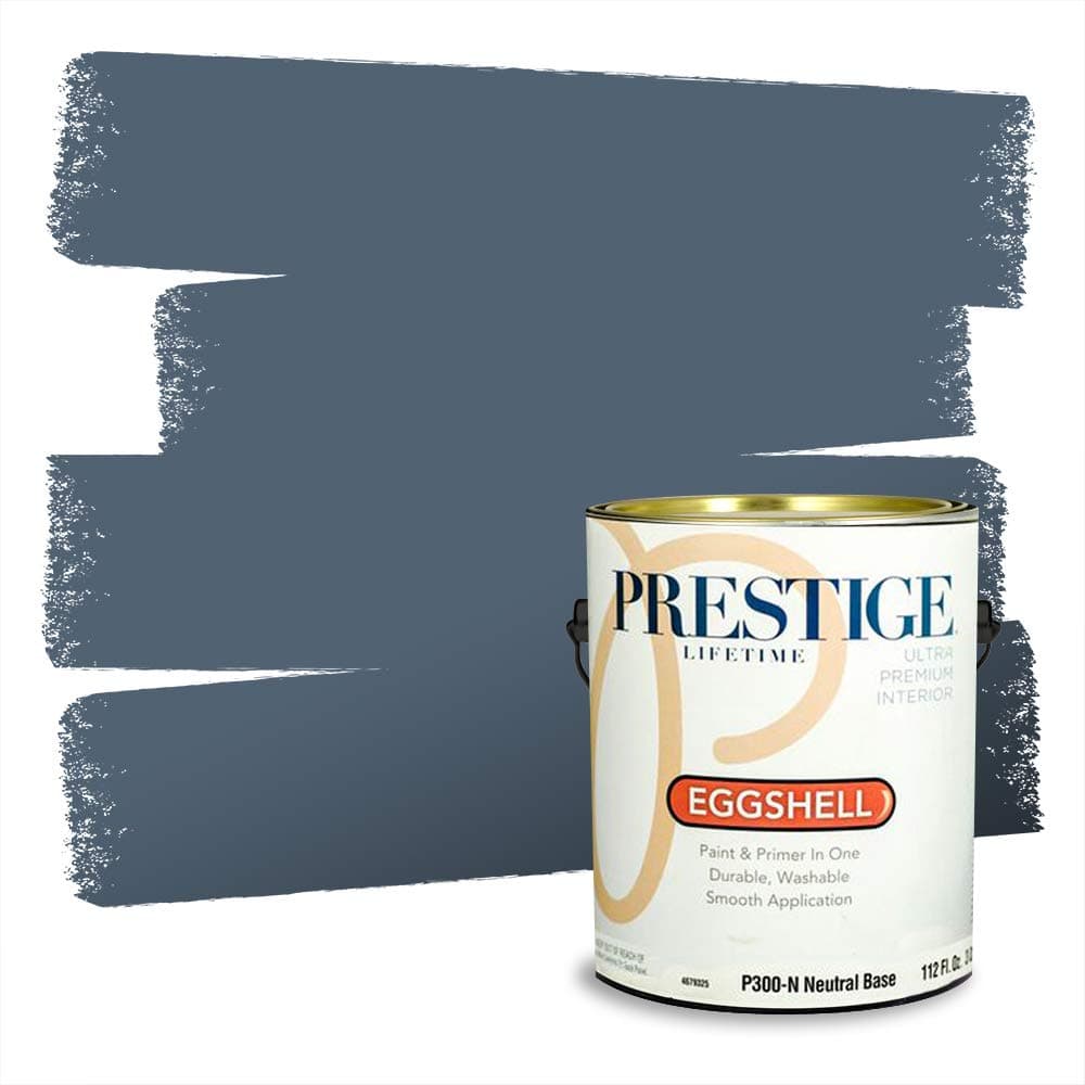 PRESTIGE Paints Interior Paint and Primer In One, 1-Gallon, Semi-Gloss, Comparable Match of Valspar* Dewdrop* — view 349