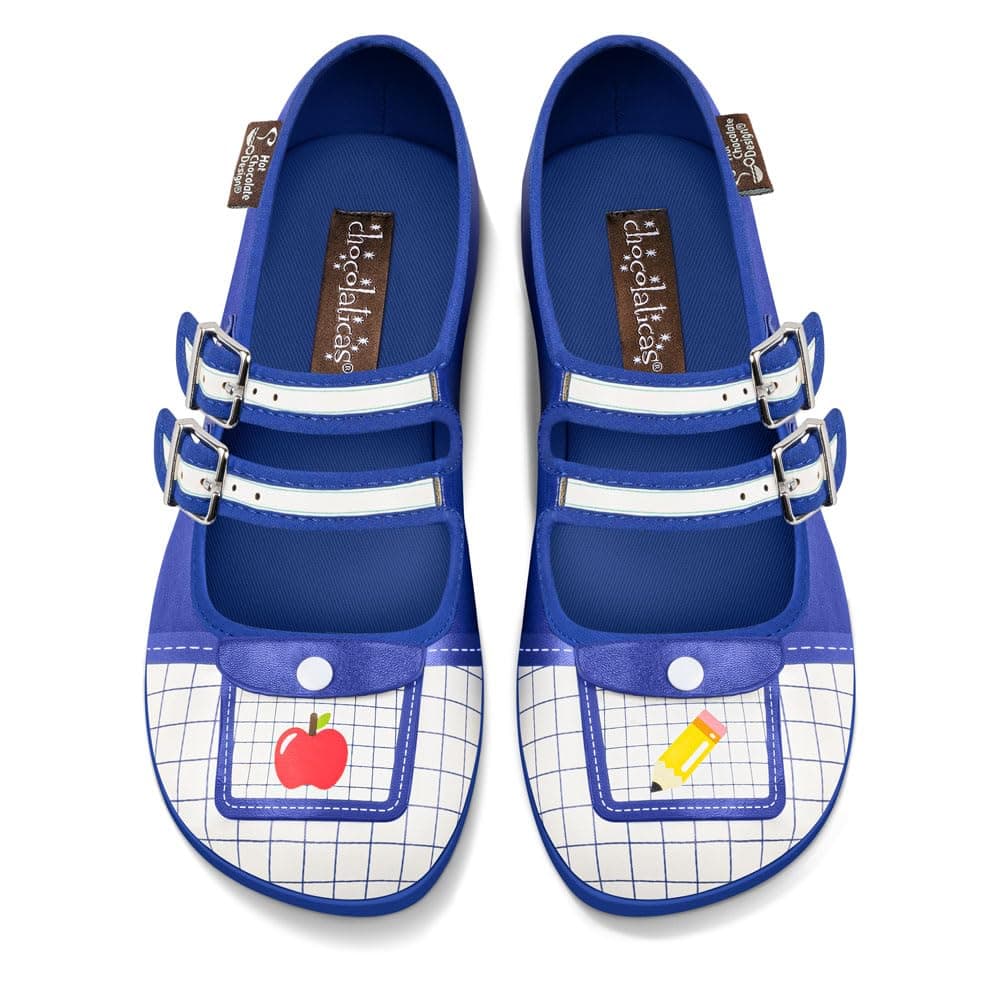 Hot Chocolate Design Chocolaticas Funky Canvas Women's Mary Jane Flat Shoes — view 38