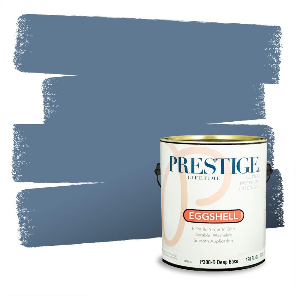 PRESTIGE Paints Interior Paint and Primer In One, 1-Gallon, Semi-Gloss, Comparable Match of Valspar* Dewdrop* — view 138