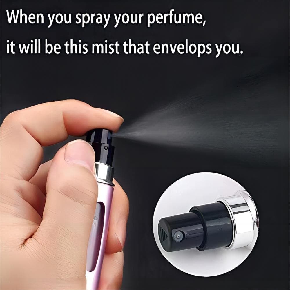 ILLUVA 5ML Perfume Atomiser Refillable Bottles, Portable Mini Travel Perfume Atomiser, Empty Spray Bottle — view 2