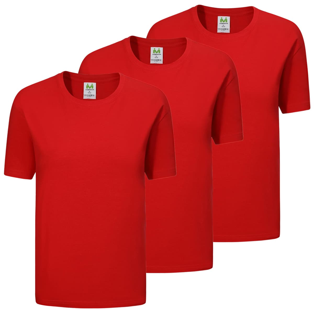 Paquete de 3 Unidades - Camiseta con Mangas Cortas 100% Algodón 3-TS135 — view 6