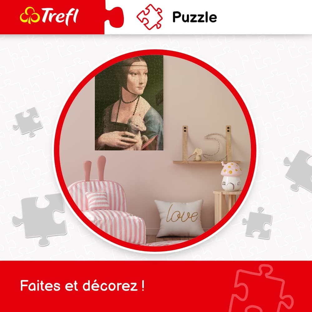 Trefl, Puzzle, Harry Potter el Mundo Mágico, de 1000 Piezas, Puzzles con Personajes, Ron, Hermione, Hogwarts, Rompecabezas, Pasatiempo Creativo, Regalo, Diversión — view 5