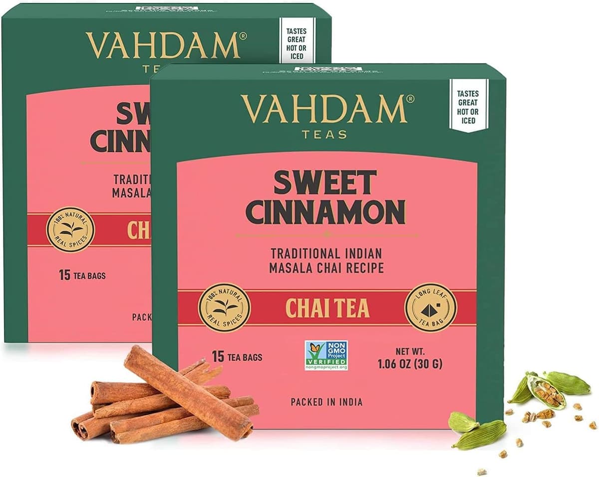 VAHDAM, Himalayan Té Verde (100 Piramidales Bolsitas De Té) 100% Pura Y Natural | Envasado Fresco En La India | Caliente, Frío O Como Kombucha — view 10