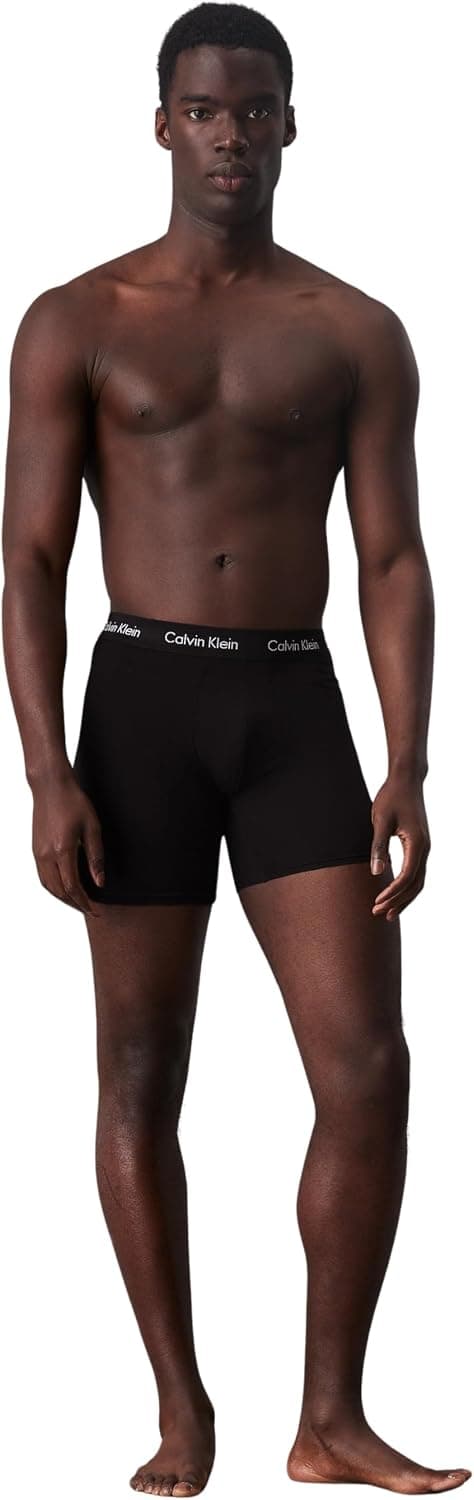 Calvin Klein Men’s 3 Pack Stretch Boxer Briefs — view 5
