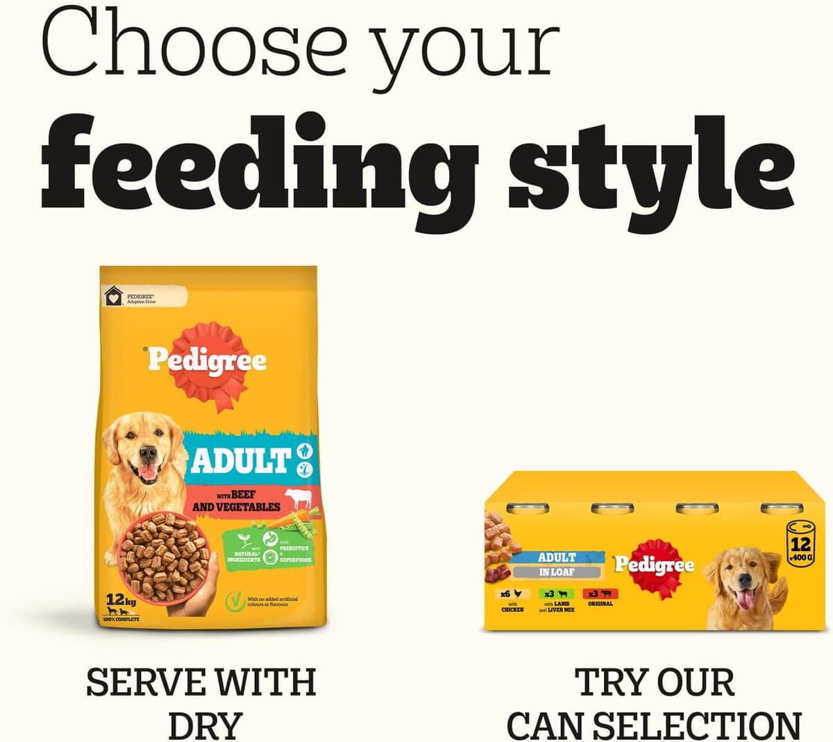 Pedigree Adult Dog Wet Food Pouch Mixed Selection in Gravy, 40x100g — view 12