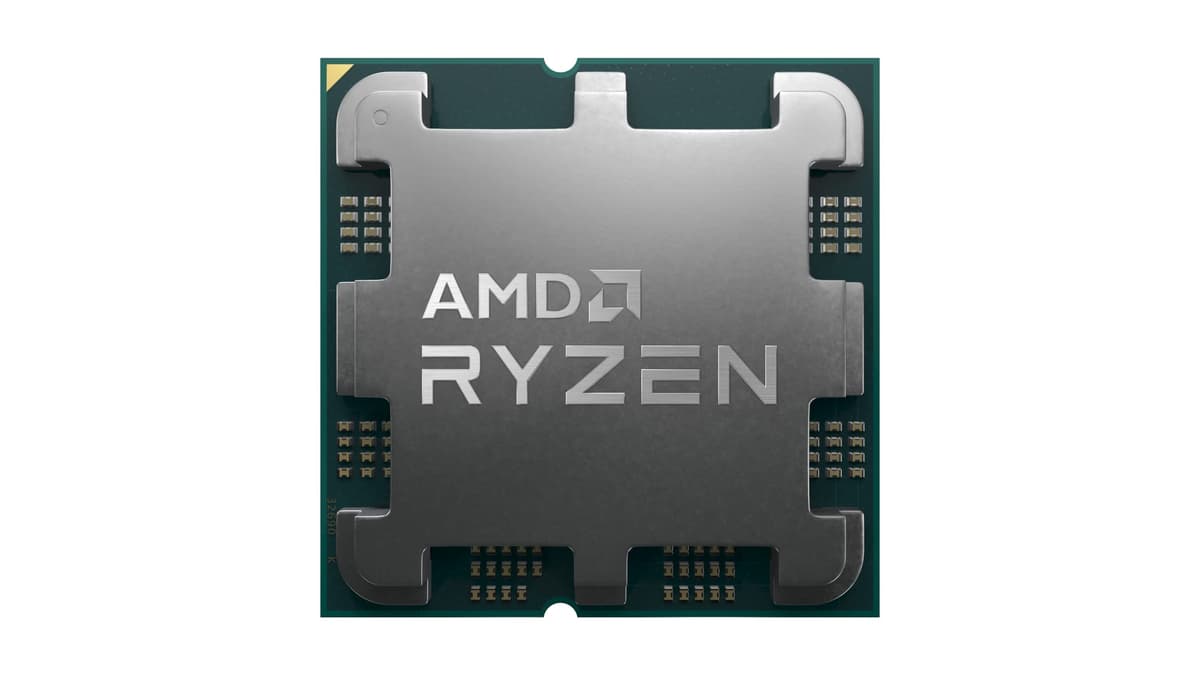 AMD Ryzensets 7 7700X Processor (integrated Radeon Graphics, 8 cores/16 threads, 105W DTP, AM5 Socket, 40MB cache, up to 5.4 GHz max boost, no cooler) — view 3