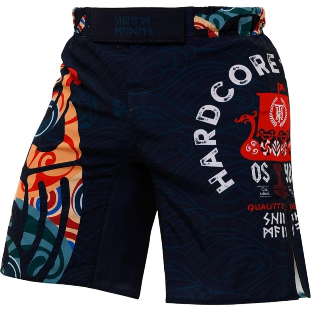 Hardcore Training Fight Shorts Hombre Pantalones Cortos MMA BJJ Boxeo Grappling Fitness No Gi — view 25