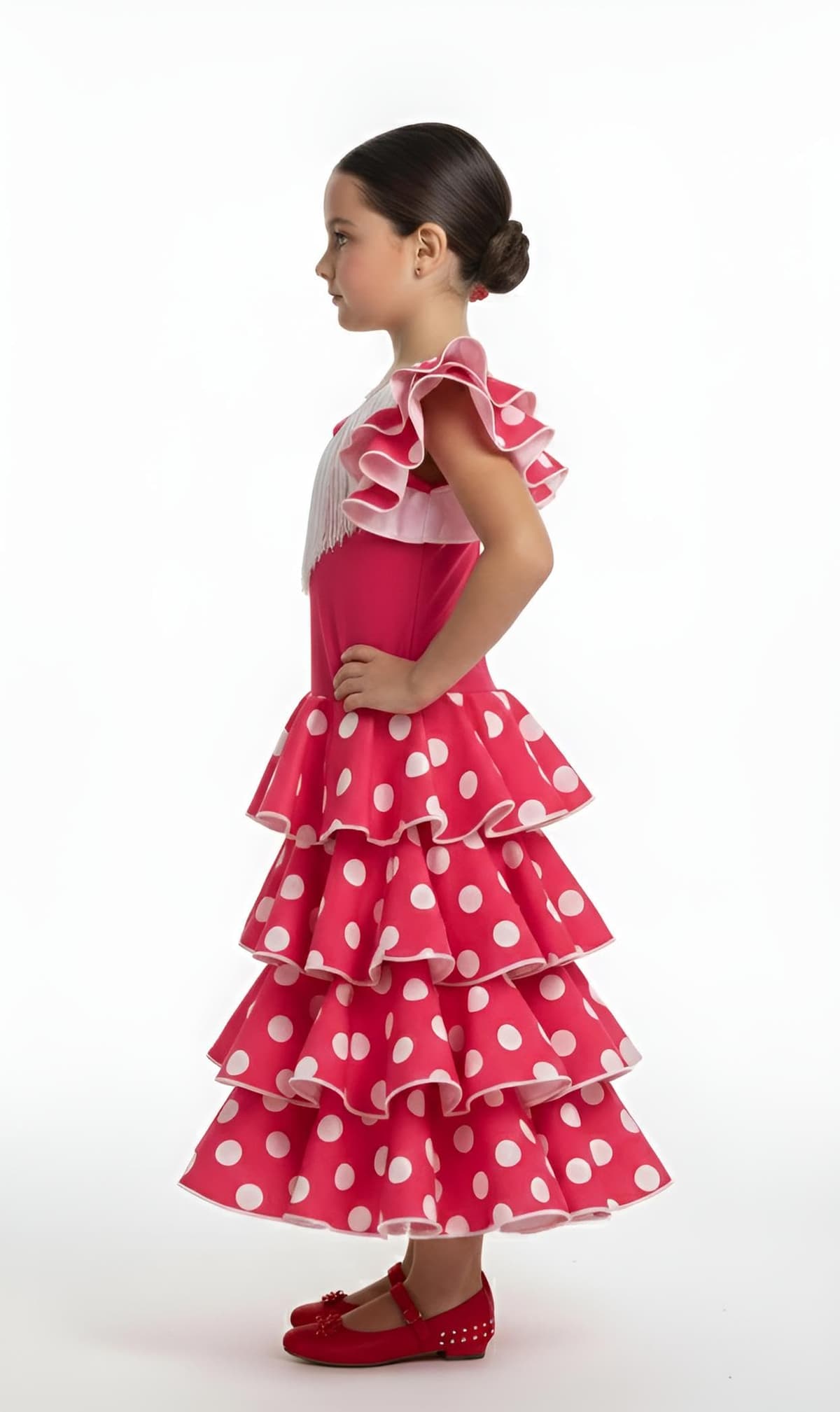 Vestido de niña para danza flamenco o sevillanas — view 3