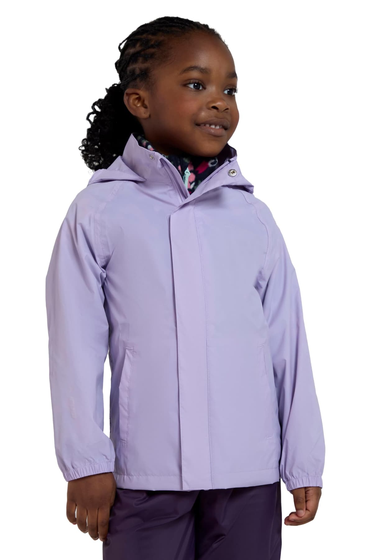 Mountain Warehouse Pakka Kids Waterproof Jacket - Wind Resistant, Lightweight,Breathable Rain Coat for Girls & Boys, Packaway Bag - For Rain, Spring Summer — view 18