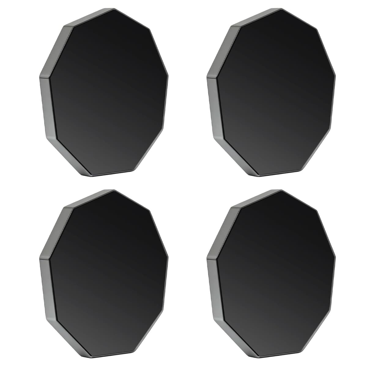 4 Pcs for Garmin Dash Cam Mount Adhesive Pads,Windshield Adhesive Metal Piece Replacement for Garmin Low-Profile Magnetic Mount for Dash Cam Mount 45/46/47/55/56/57/65W/66W/Tandem/Speak Plus Part