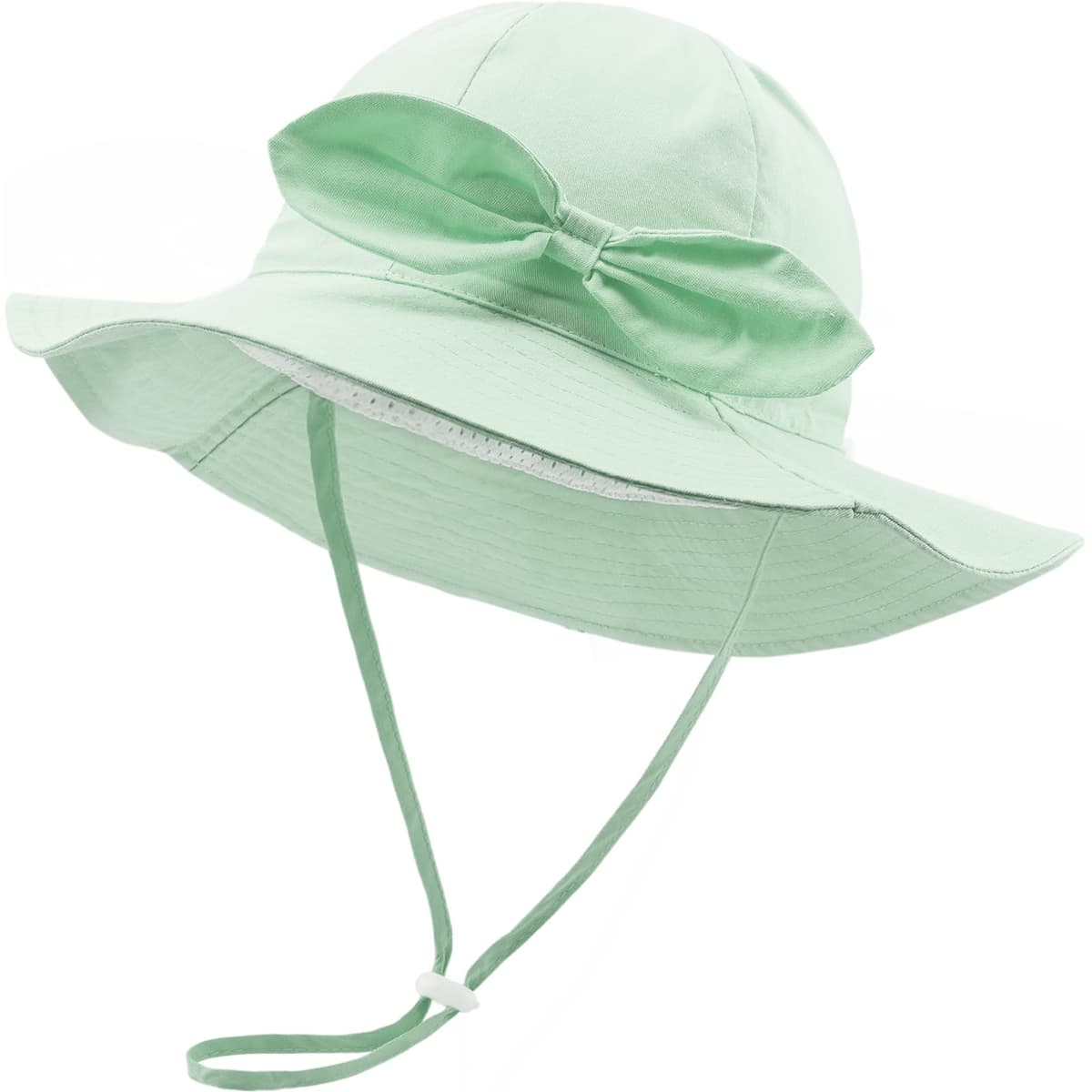 DRESHOW Unisexo Bebé Niña Niño Sombrero de Sol Verano Algodón Ajustable Pescador Gorra Protección de Sol Anti UV Para Exteriores/Natación/Playa/Piscina UPF 50+ — view 21