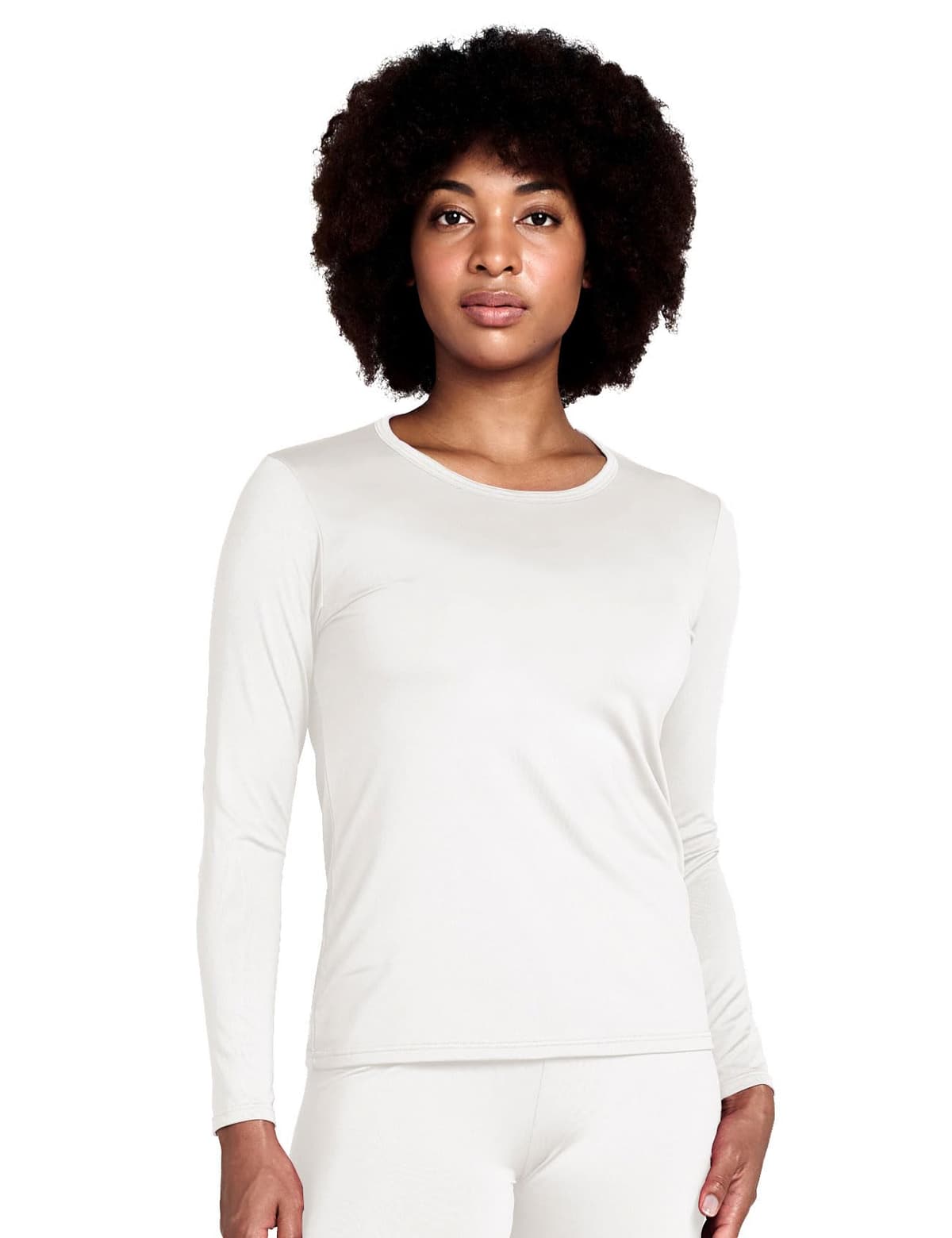 LAPASA Camiseta Termica Manga Larga Mujer (Pack de 1 & 2) Extra Cálido Camisa Interior Thermal Top Baselayer Frío Extremo Elastico Montaña Esqui Deporte Invierno L15/L39/L42 — view 13