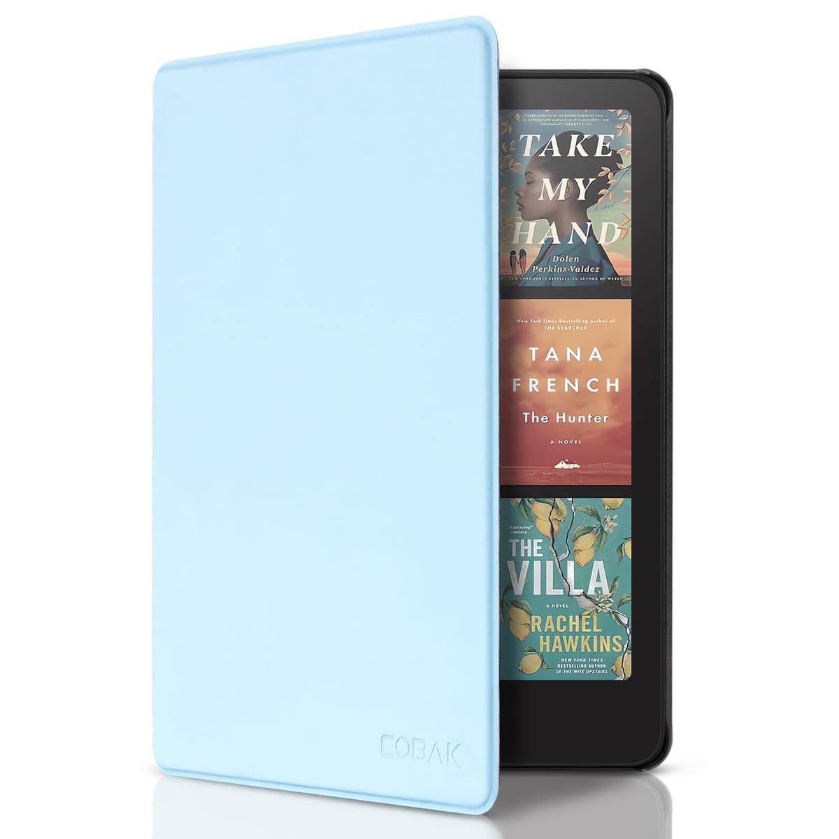 CoBak Case for All-New 7" Kindle Paperwhite(12th generation–2024)/Colorsoft Signature Edition(1st gen–2024)/Signature Edition(12th gen–2024) - PU Leather Cover with Auto Sleep/Wake, Jade — view 35