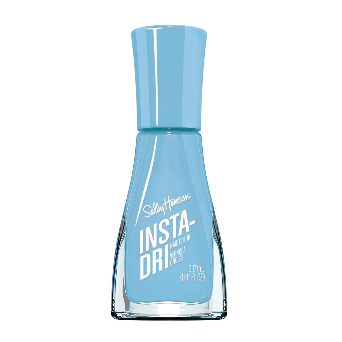Sally Hansen Insta-Dri Nail Polish, White On Time, 60 Seconds Quick Drying, Long Lasting, Streak Free, Shiny Finish, 3-in-1 Formula, Built in Base and Top Coat, 9.17ml — view 33