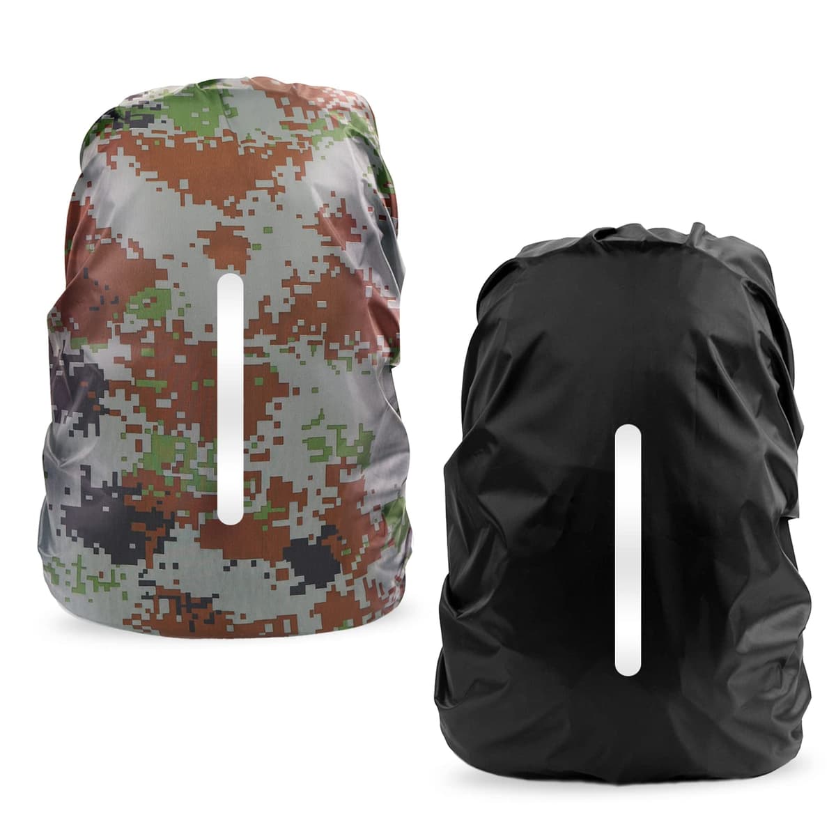LAMA 2pcs Funda Impermeable para la Lluvia para Mochila, Protector Reflectante a Prueba de Lluvia para Antipolvo y Antirrobo S 18L-25L — view 9