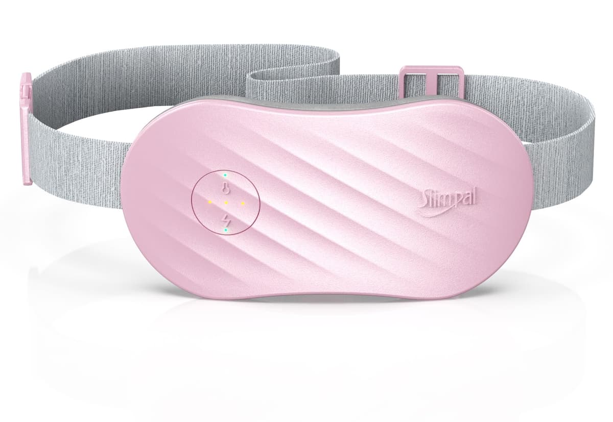 Almohadilla térmica portátil Slimpal, cinturón calefactor inalámbrico recargable para mujer, color blanco — view 21