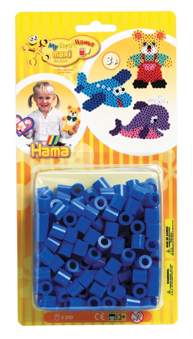 HAMA Bolsa de perlas | Aprox. 1000 cuentas midi fusibles para manualidades y mosaicos | Perlas de fusión para niños creativos 5+ | Juego de arte y decoración | Beige — view 48