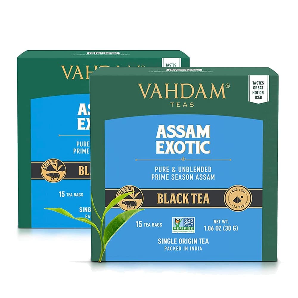 VAHDAM, Himalayan Té Verde (100 Piramidales Bolsitas De Té) 100% Pura Y Natural | Envasado Fresco En La India | Caliente, Frío O Como Kombucha — view 18