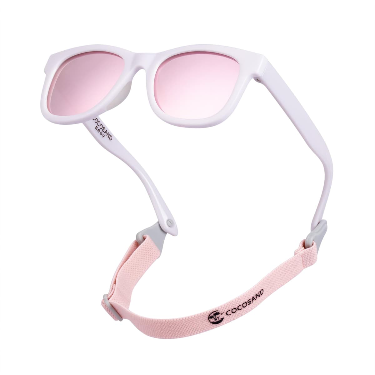 COCOSAND Baby Sunglasses with Strap Polarized Flexible Frame for Toddler Infant Girls Boys Age 0-24 Months — view 21