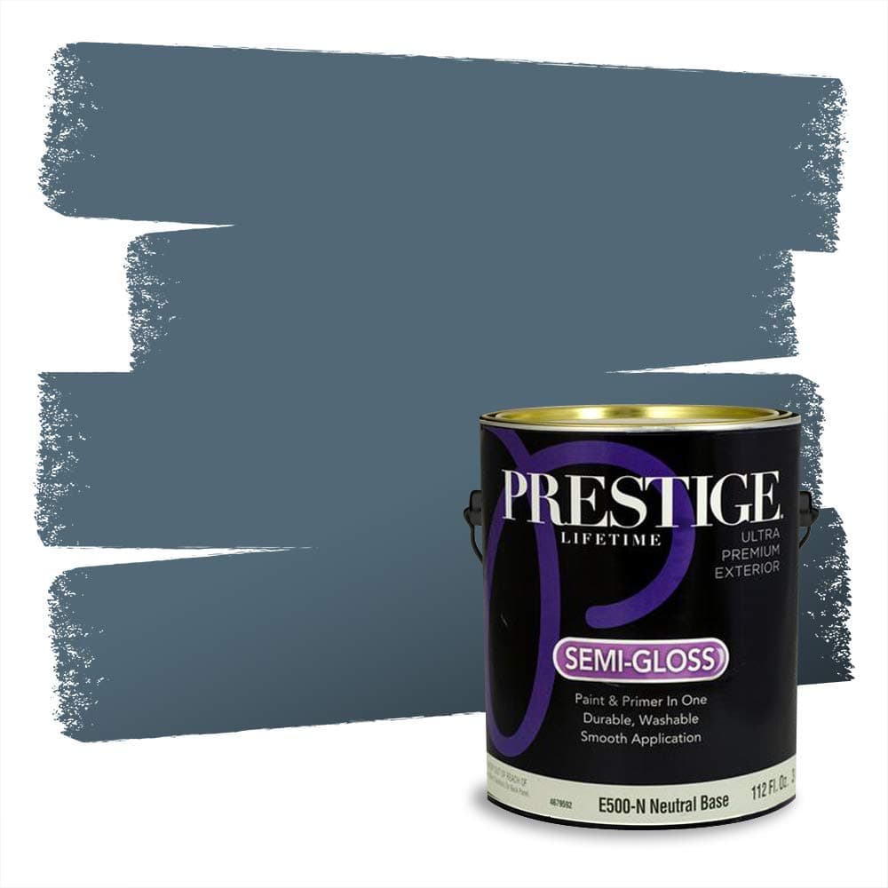 PRESTIGE Paints Interior Paint and Primer In One, 1-Gallon, Semi-Gloss, Comparable Match of Valspar* Dewdrop* — view 1507