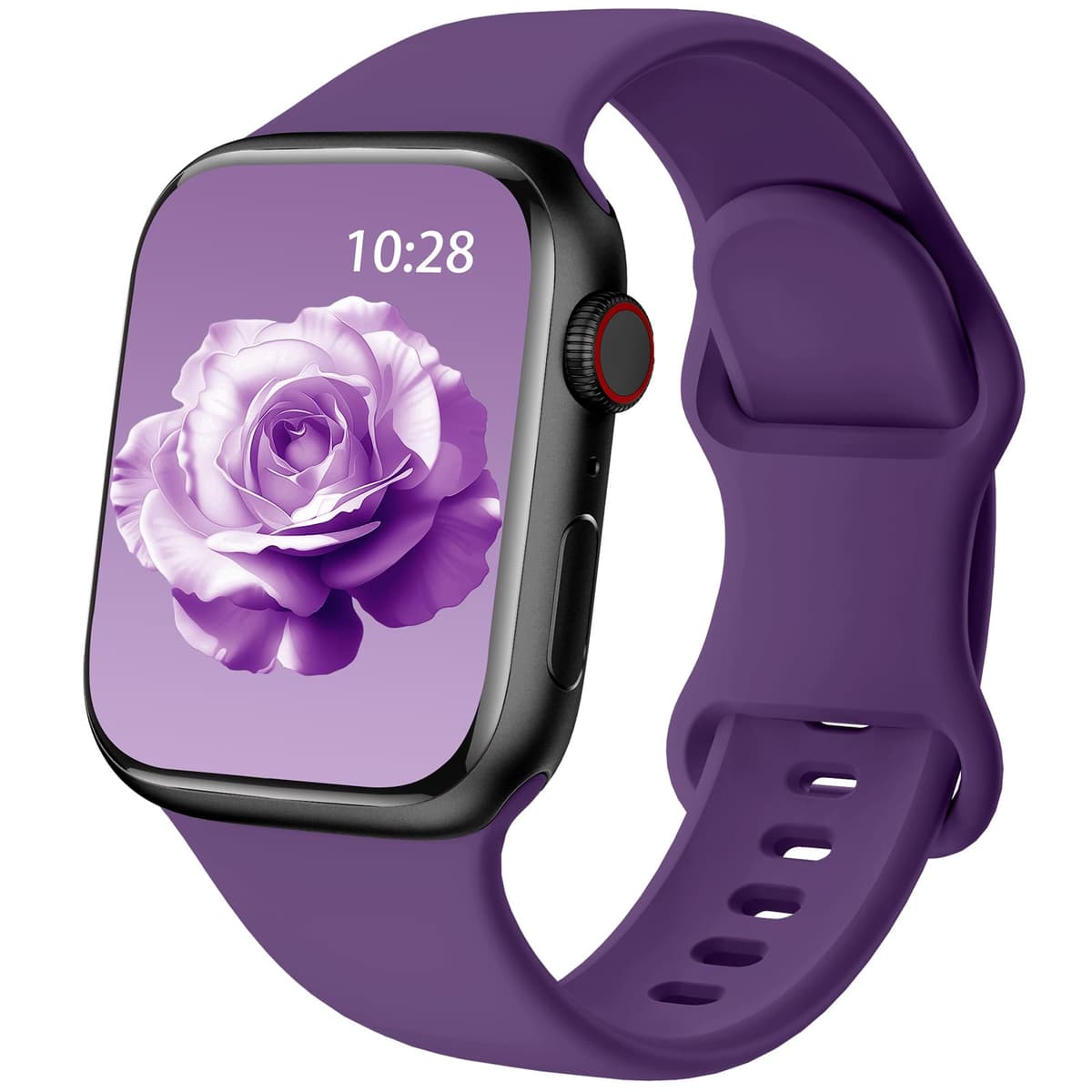 Patented Upgraded Silicone Strap Compatible with Apple Watch Straps 38mm 40mm 41mm 42mm(Series 10) for Women Men,Soft and Breathable Sport Watch Bands for iWatch Series 10 9 8 7 6 5 4 3 2 1 SE — view 39